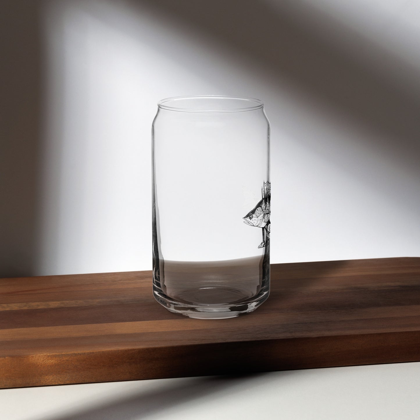 Perch With Feet Can-shaped glass