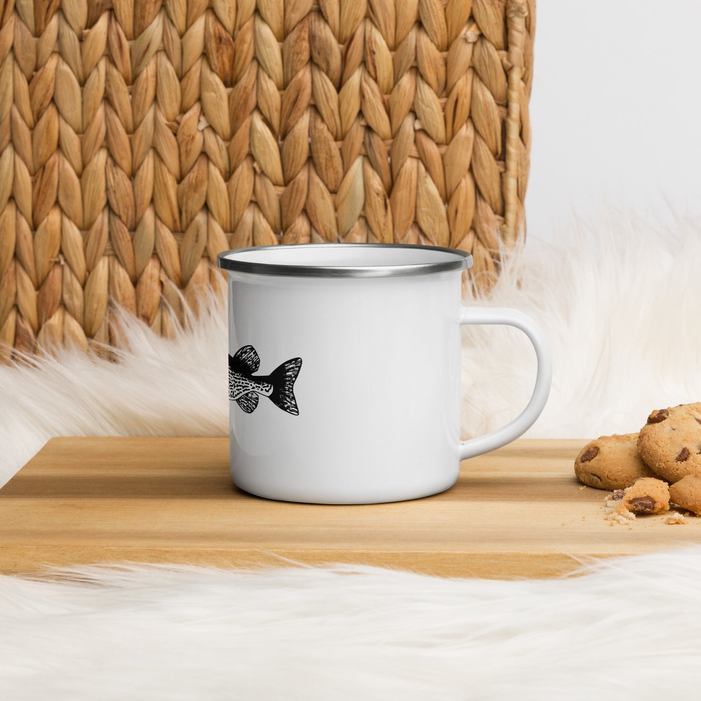 Pike Enamel Mug