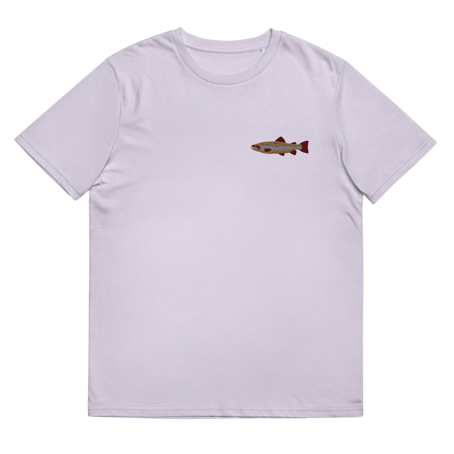 Brown Trout Unisex organic cotton t-shirt