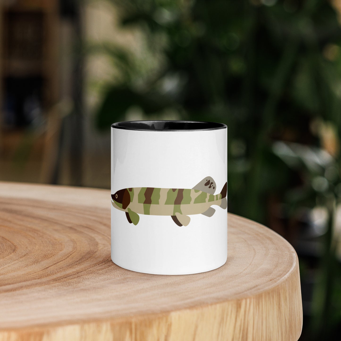 Pike Mug with Color Inside