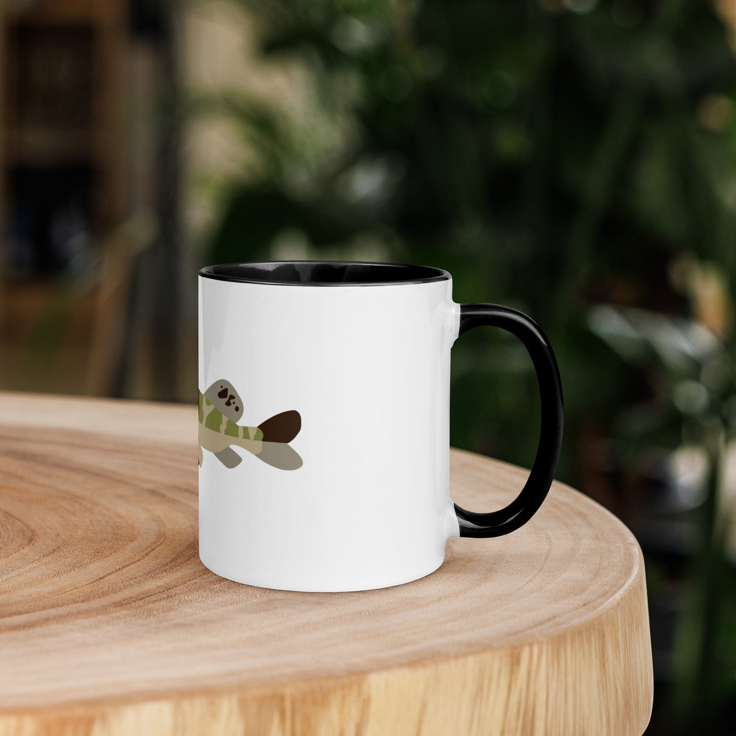Pike Mug with Color Inside