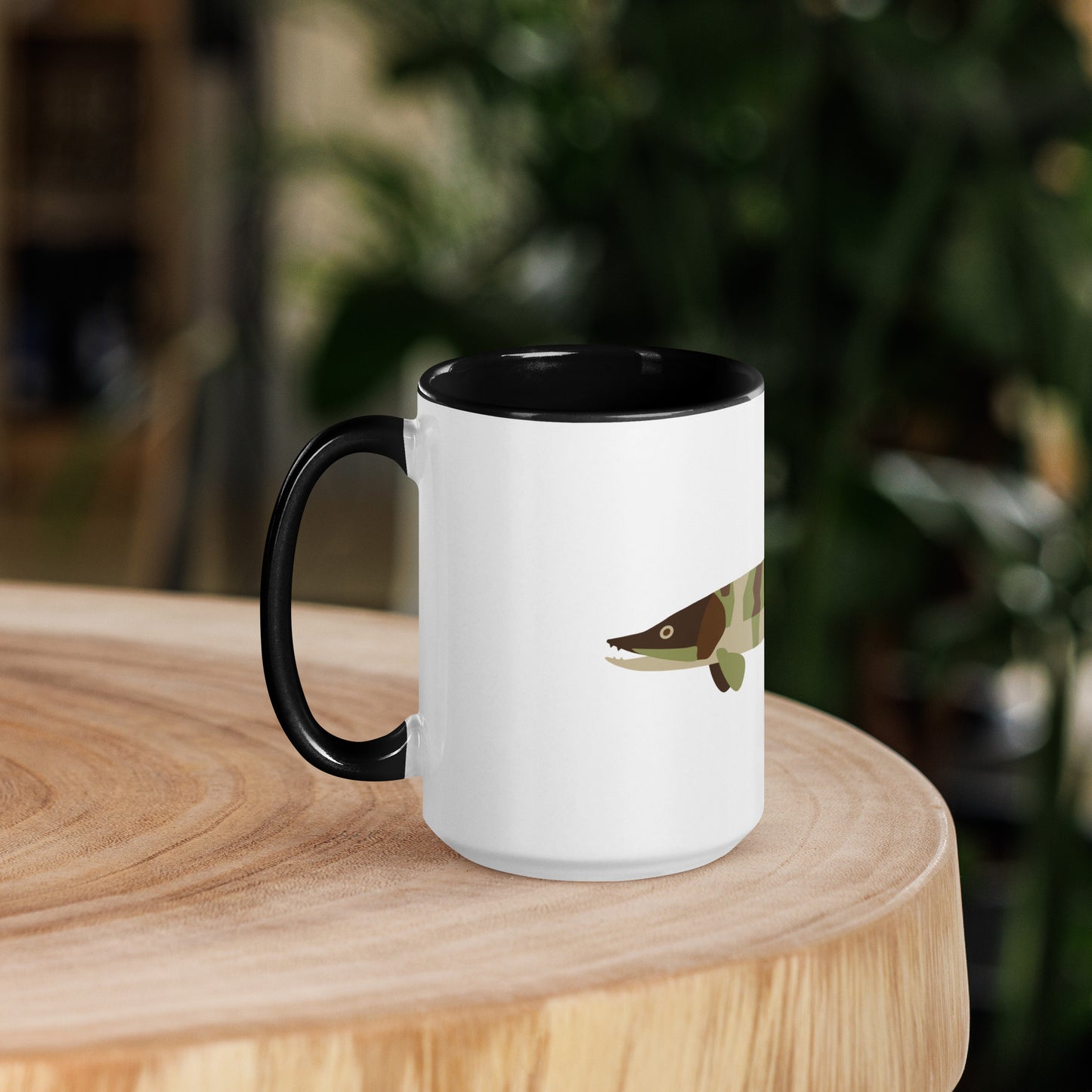 Pike Mug with Color Inside
