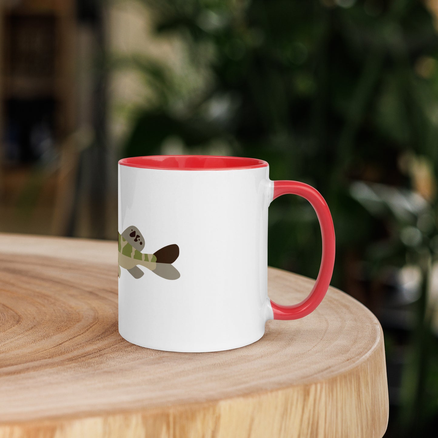 Pike Mug with Color Inside