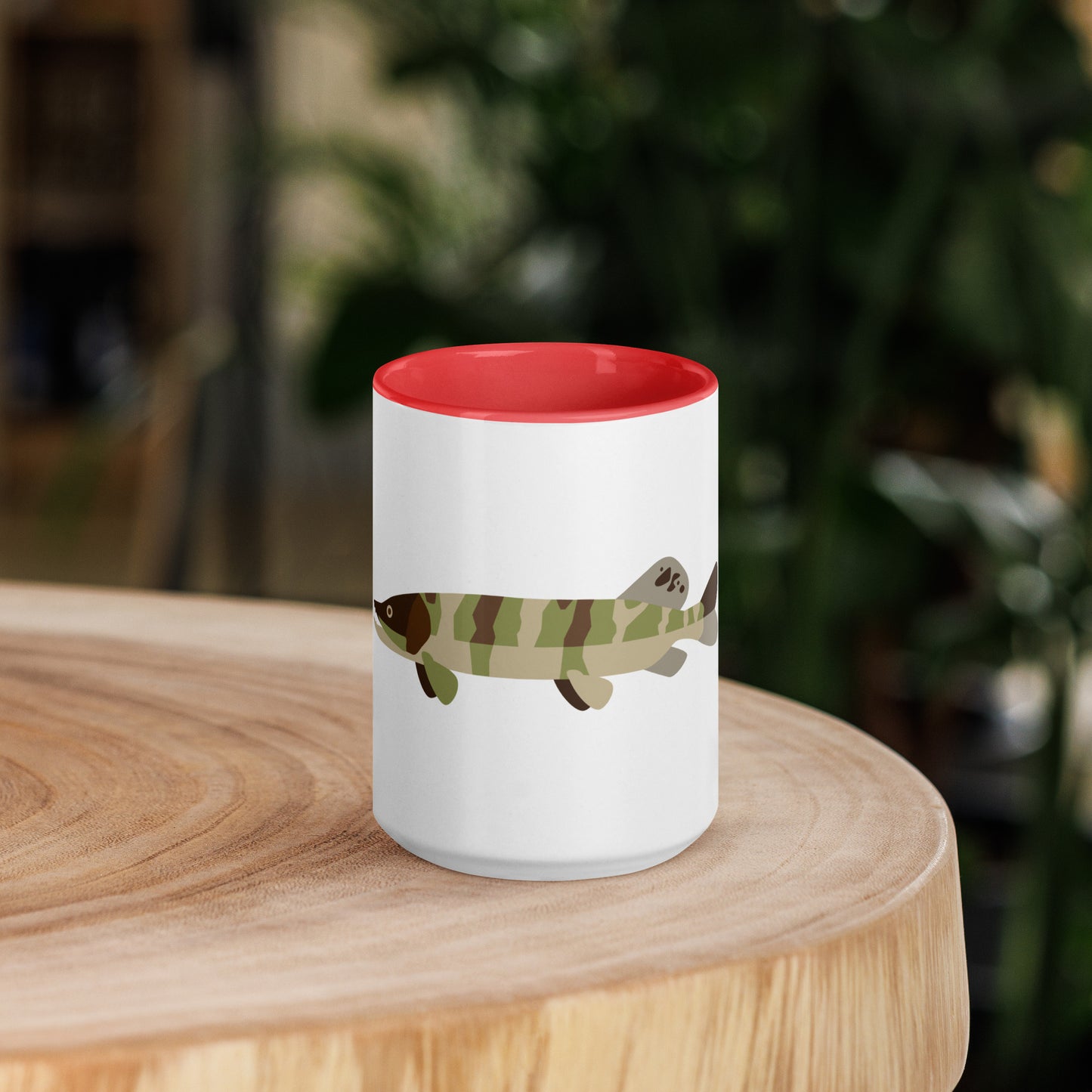 Pike Mug with Color Inside