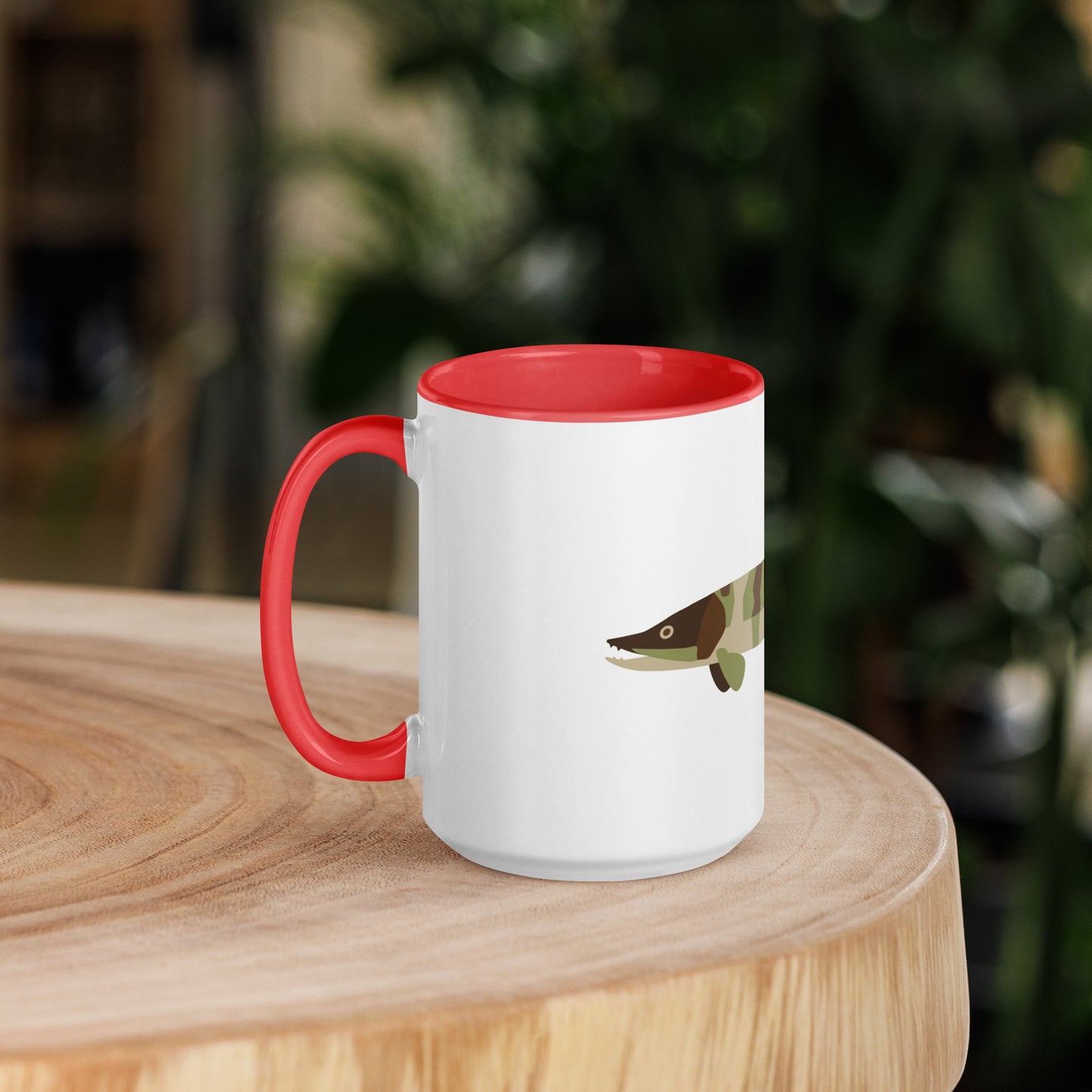 Pike Mug with Color Inside