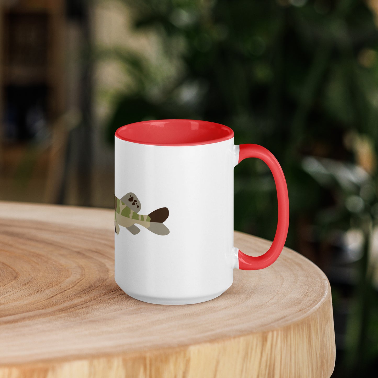 Pike Mug with Color Inside