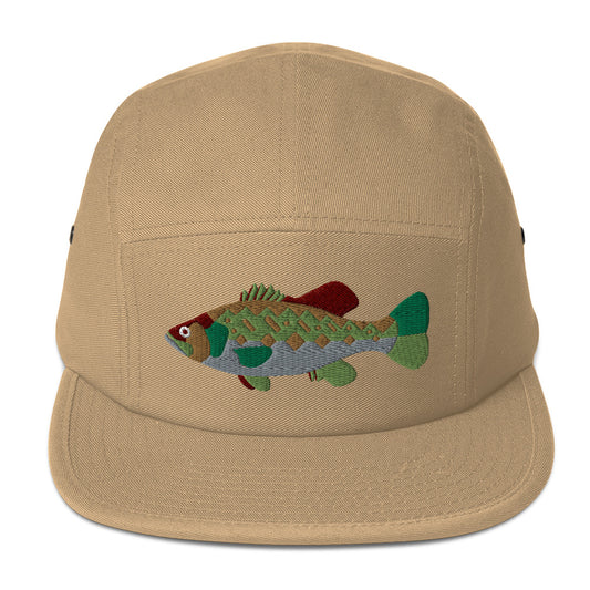 Largemouth Bass Five Panel Cap