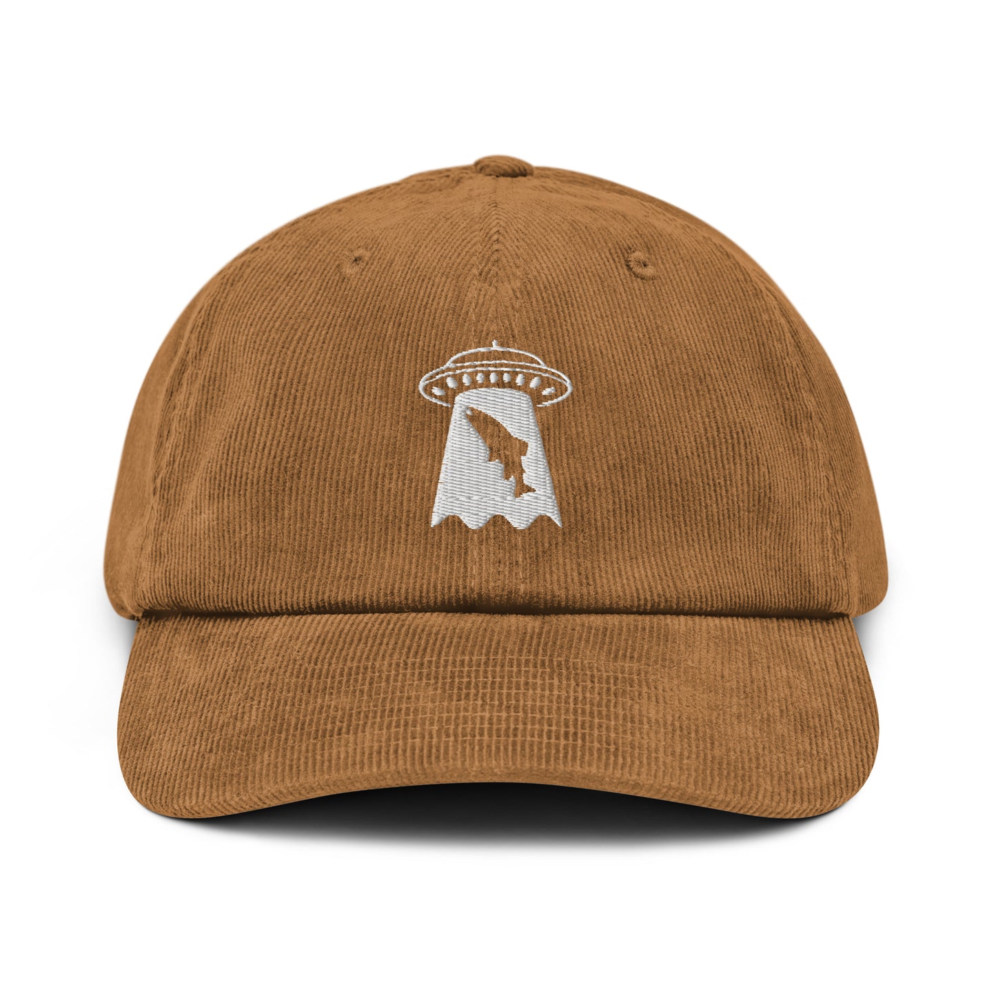 THE TROUT IS OUT THERE Corduroy hat