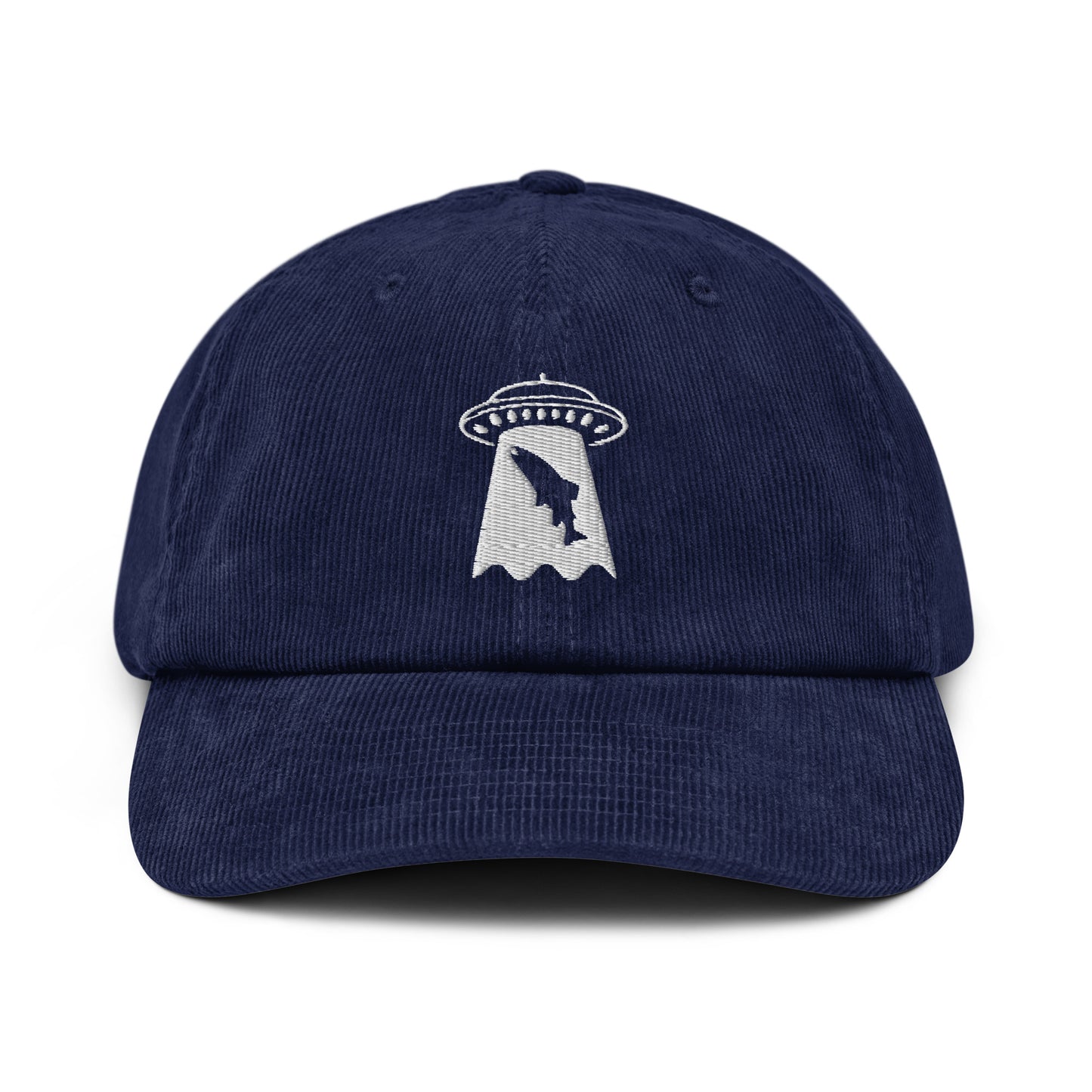 THE TROUT IS OUT THERE Corduroy hat