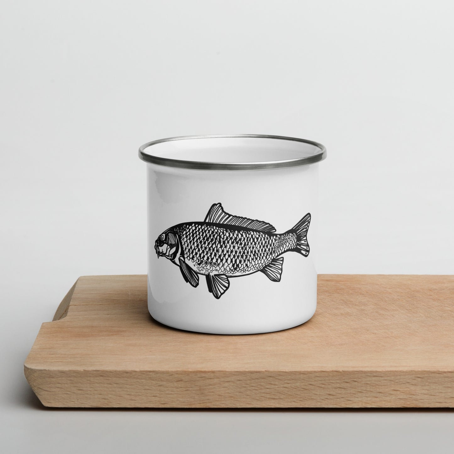 Common Carp Enamel Mug