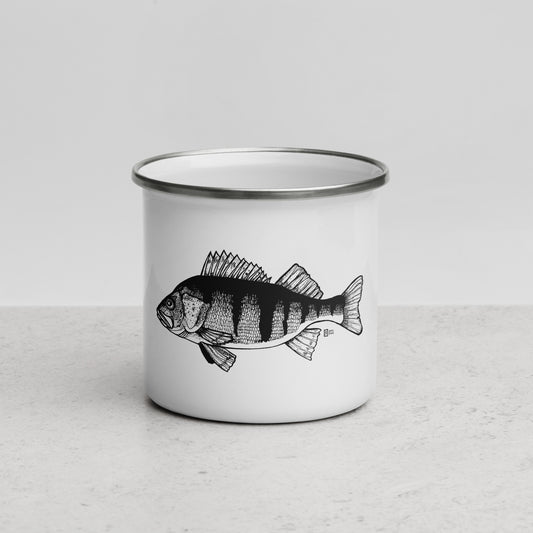 Big Perch Enamel Mug