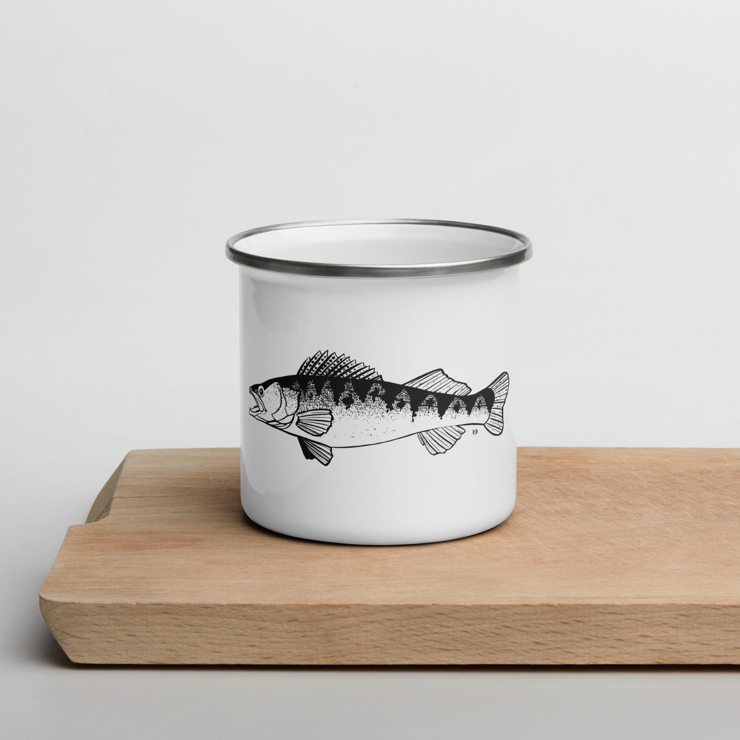 Zander Enamel Mug