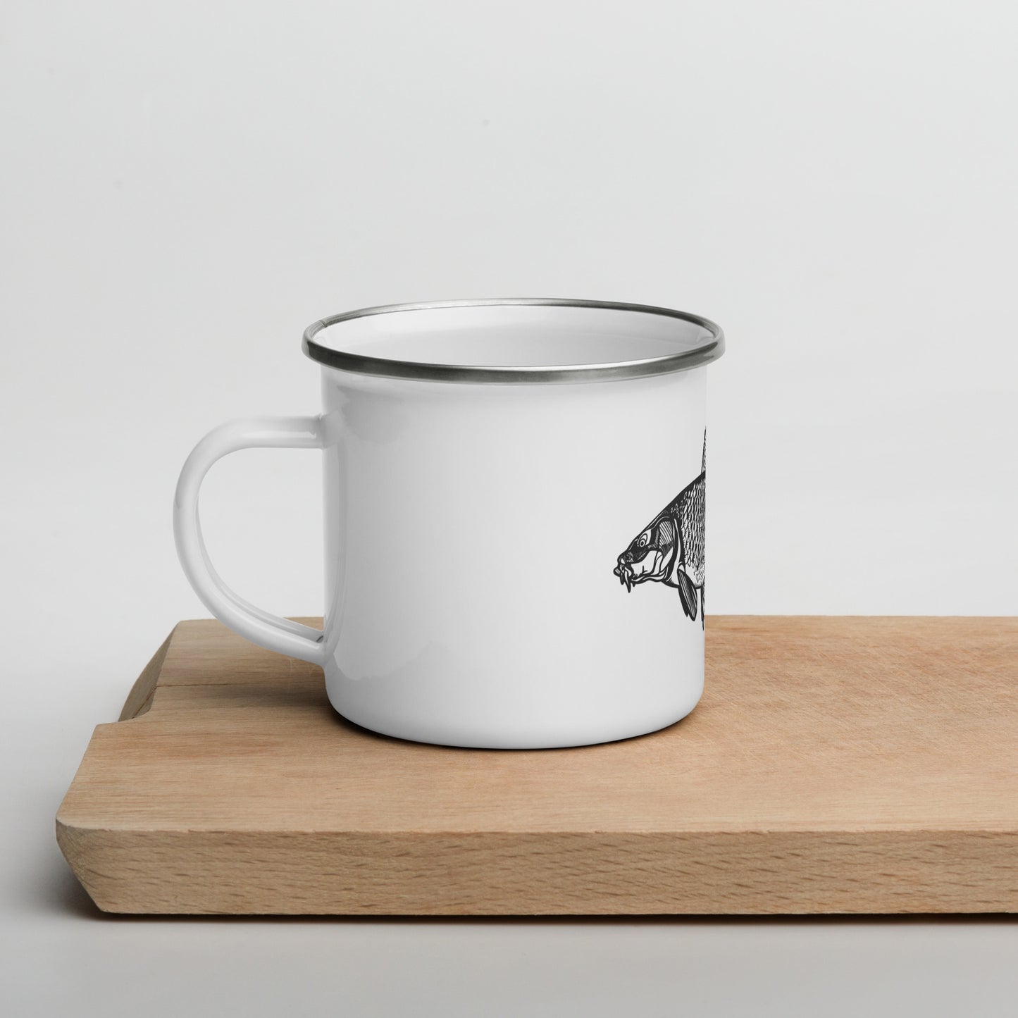 Common Carp Enamel Mug