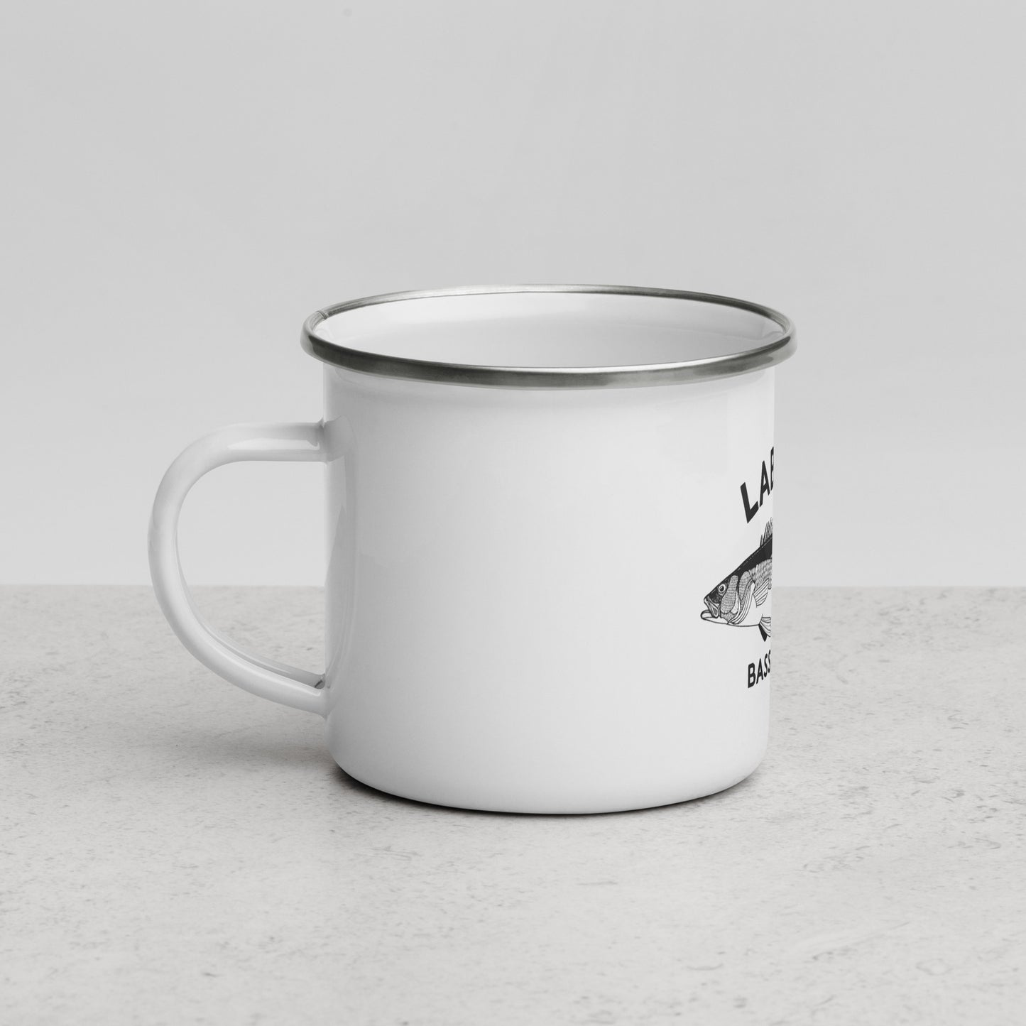 LABRAX Bass Culture Enamel Mug