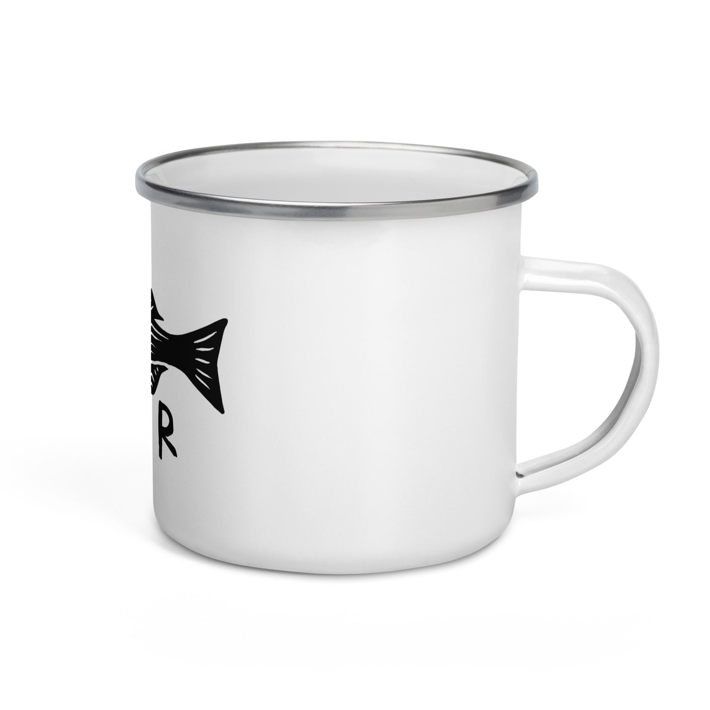 STRPD Striped Bass Enamel Mug