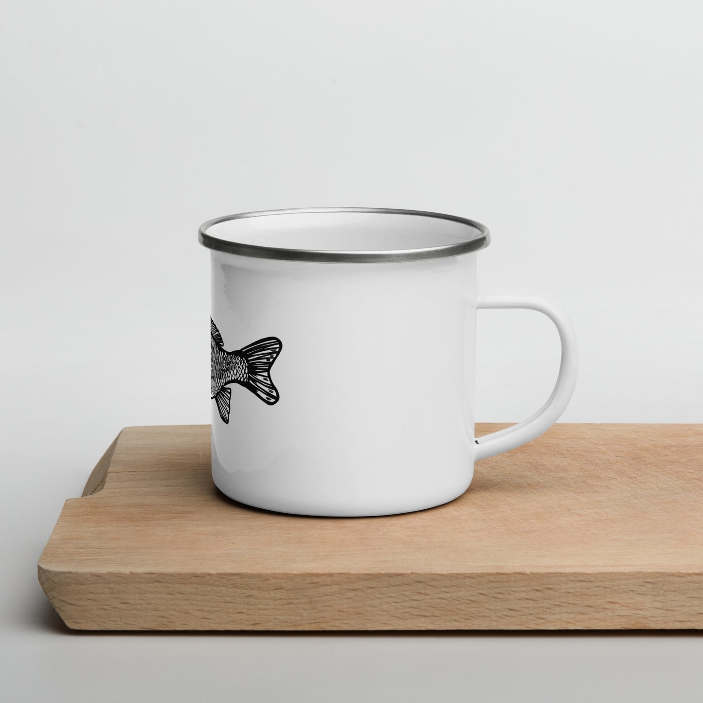 Common Carp Enamel Mug