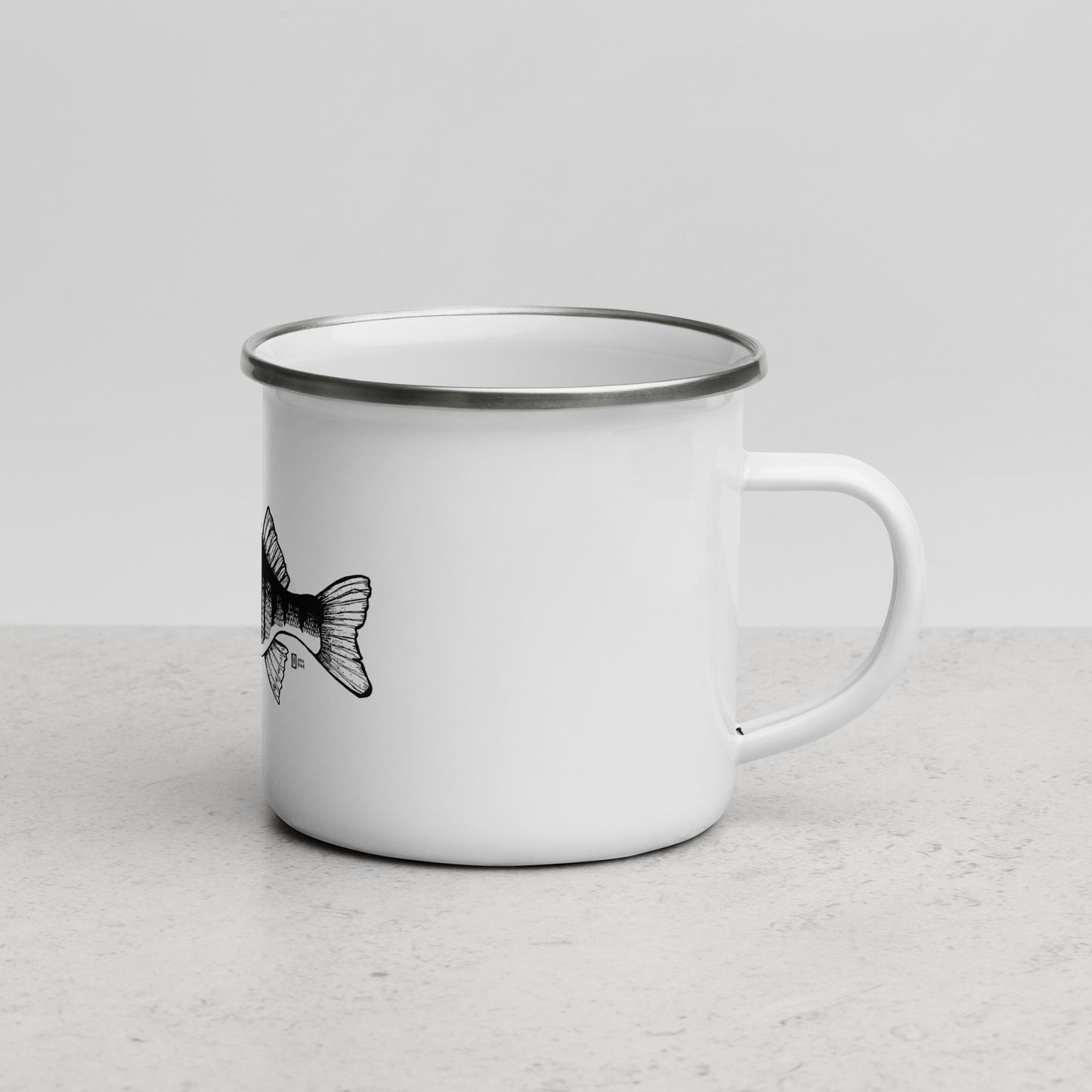 Big Perch Enamel Mug