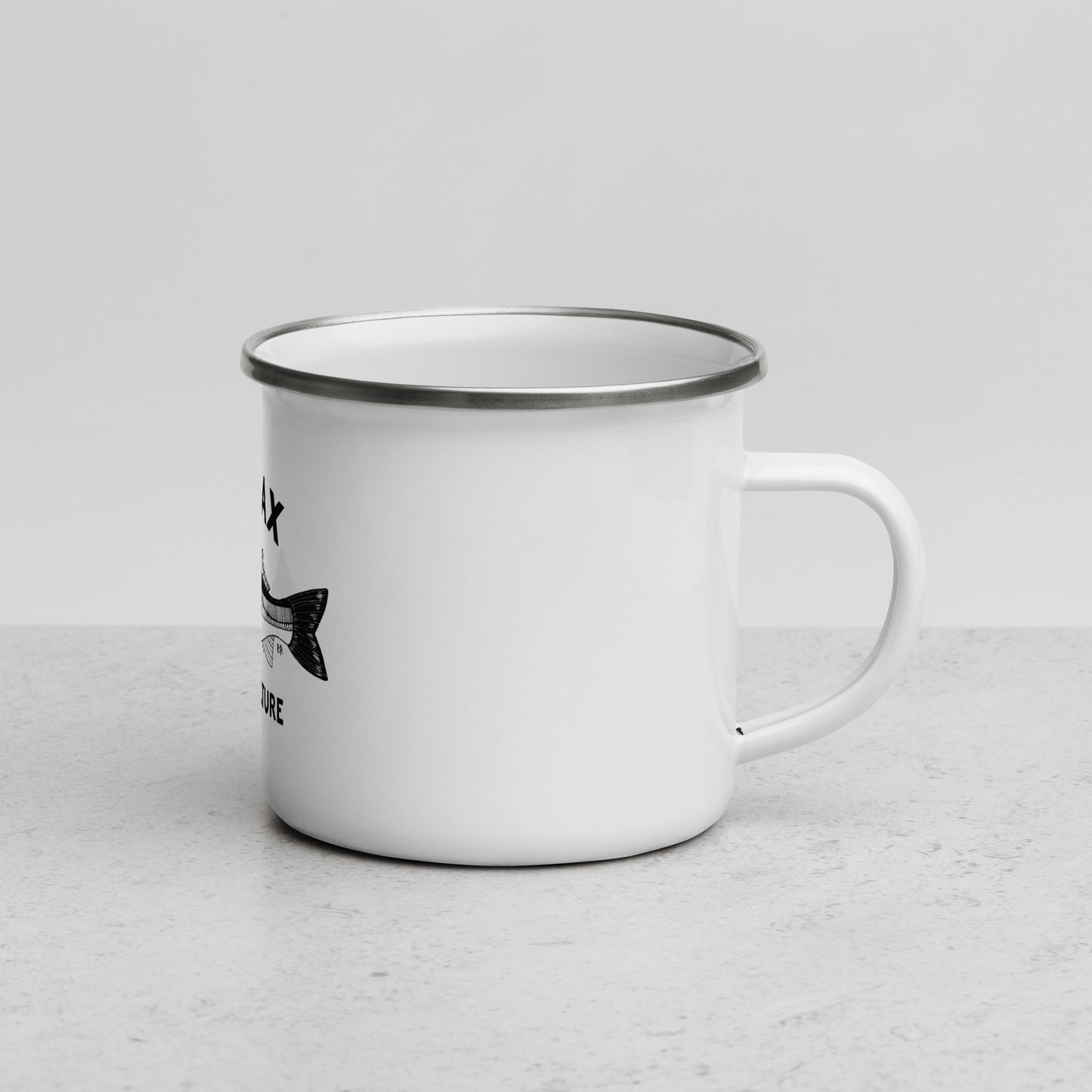 LABRAX Bass Culture Enamel Mug