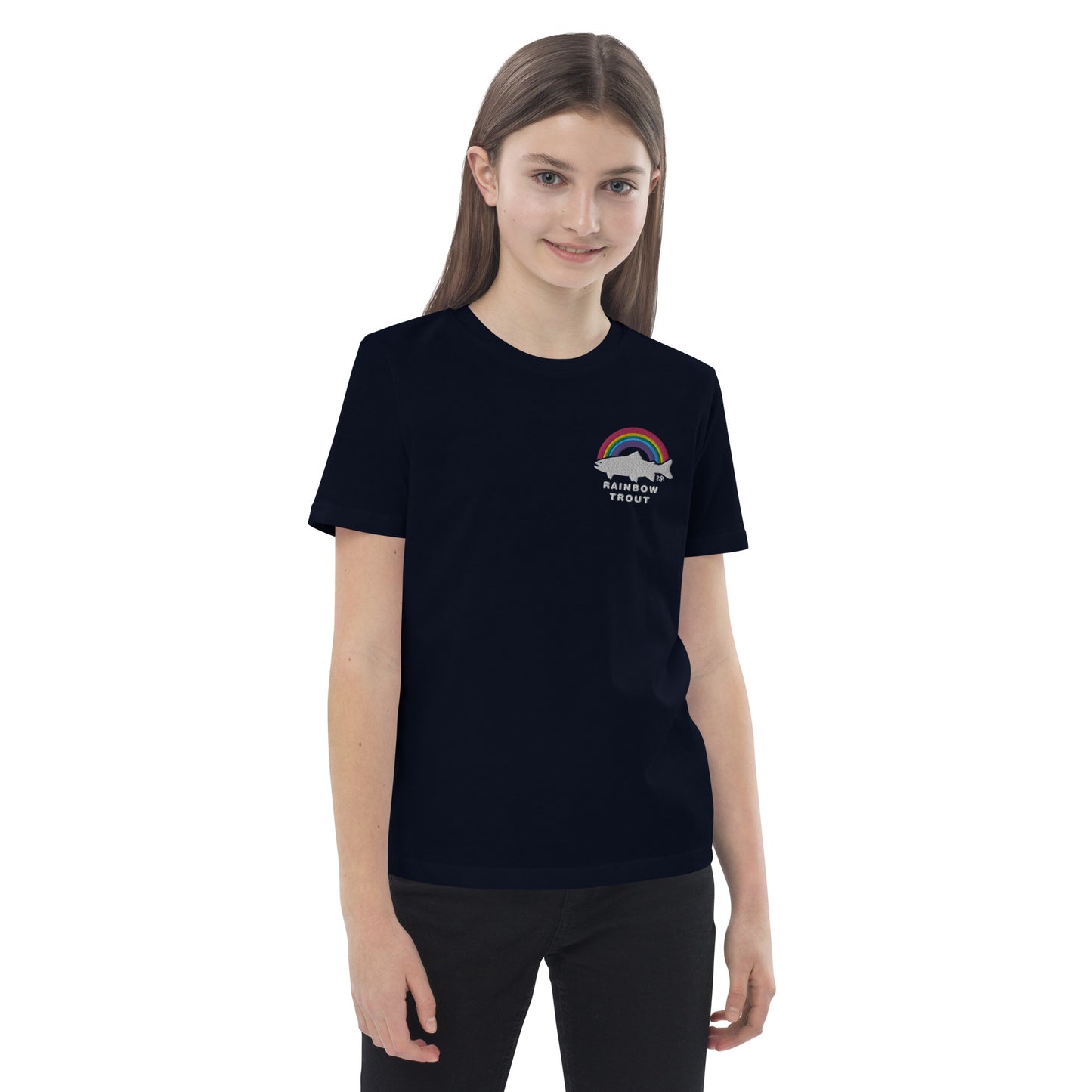 Rainbow Trout Organic cotton kids t-shirt