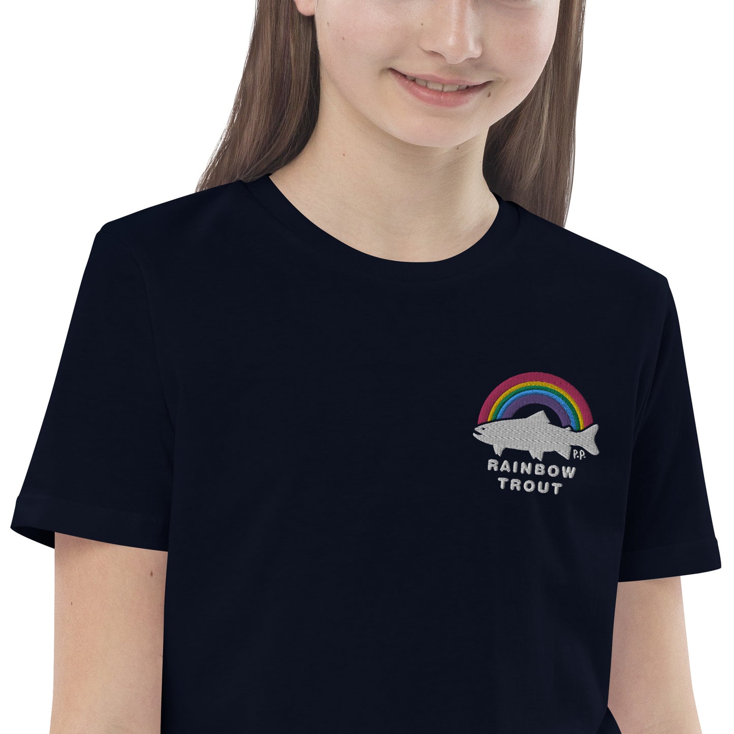 Rainbow Trout Organic cotton kids t-shirt