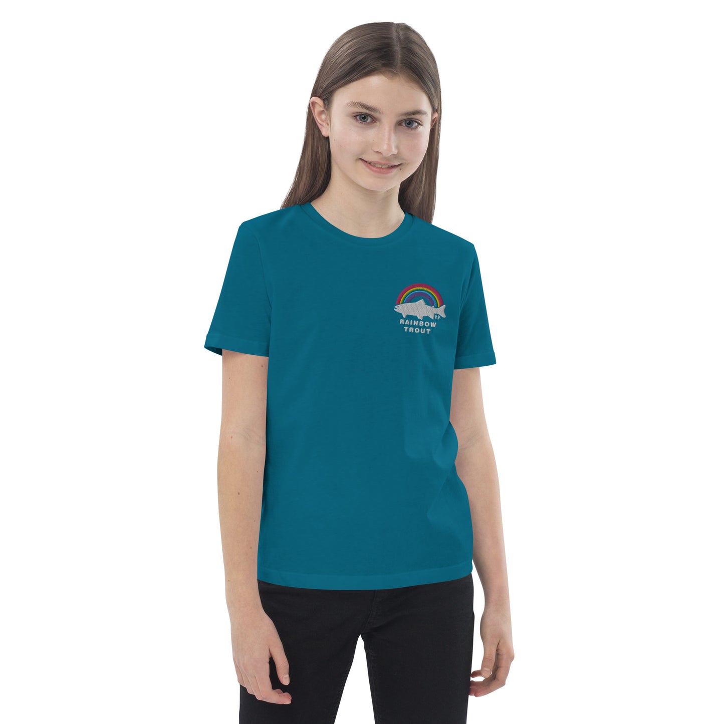 Rainbow Trout Organic cotton kids t-shirt