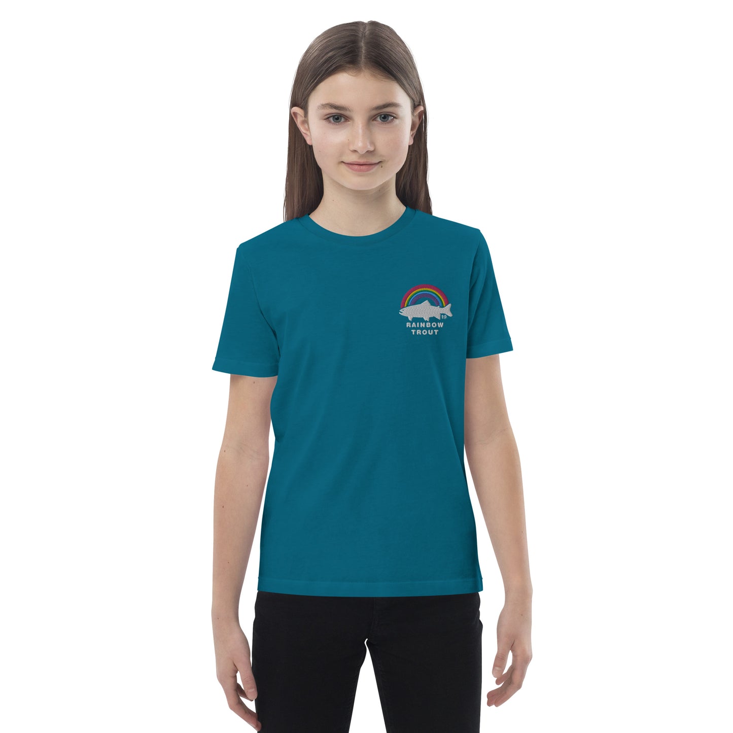 Rainbow Trout Organic cotton kids t-shirt