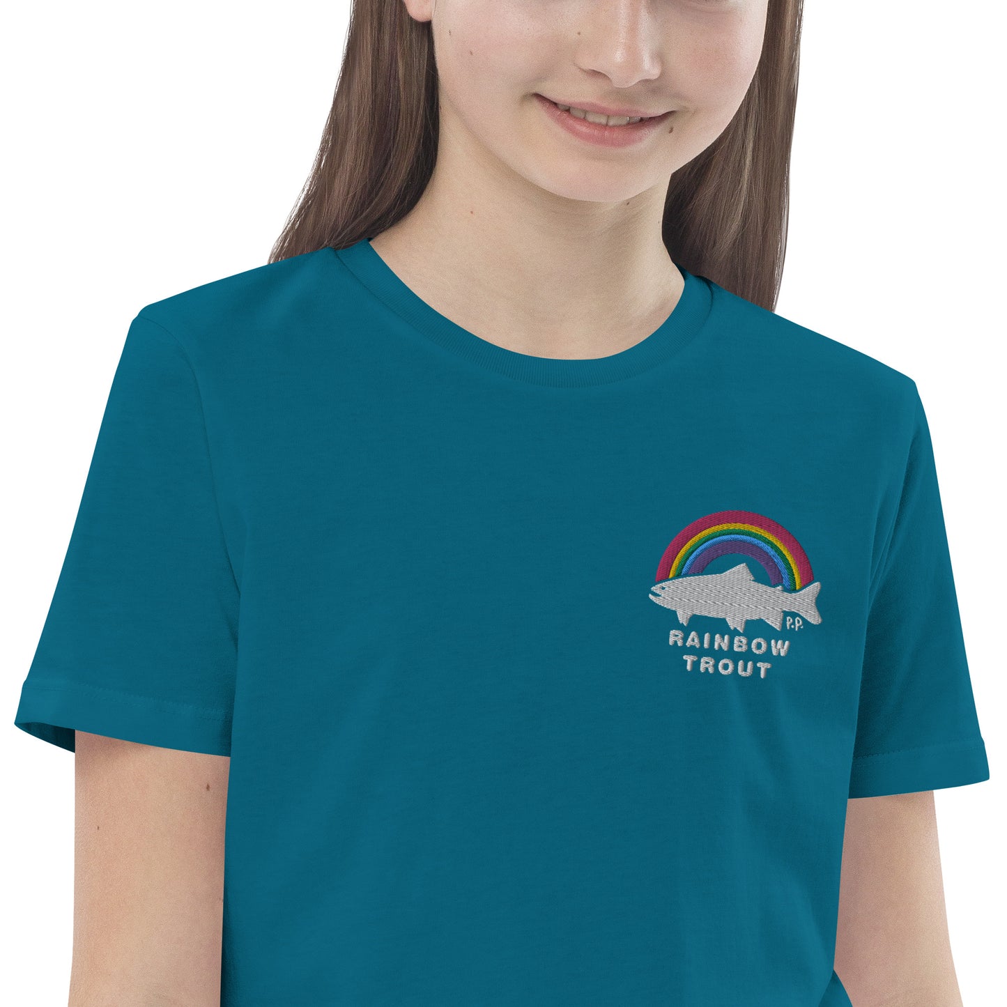 Rainbow Trout Organic cotton kids t-shirt