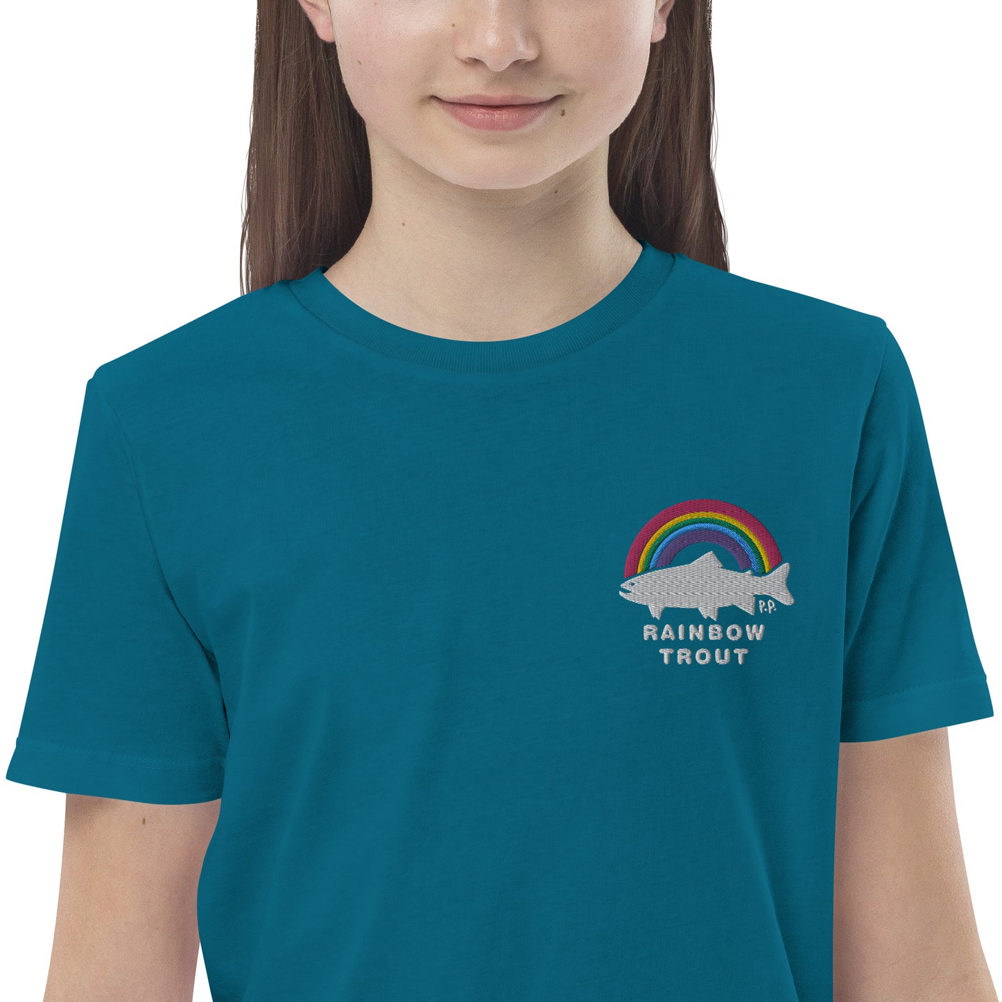 Rainbow Trout Organic cotton kids t-shirt