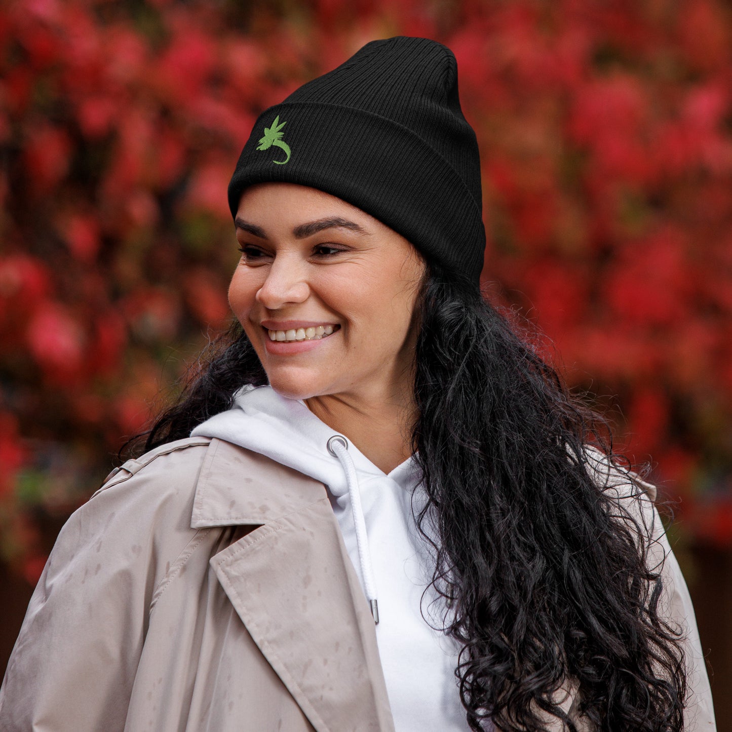 High & Dry Fly Fishing Organic ribbed beanie