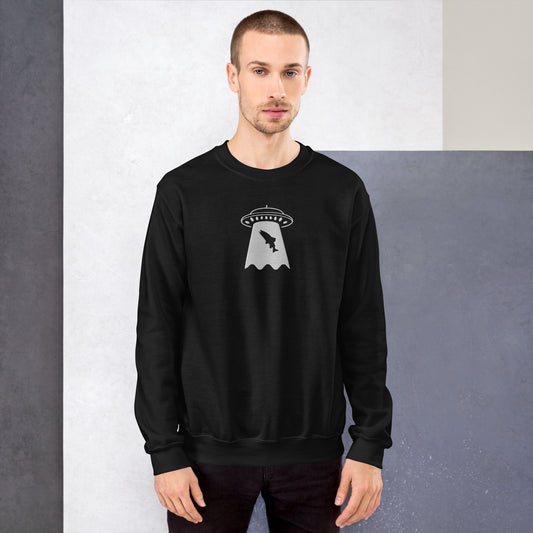 THE TROUT IS OUT THERE Unisex Sweatshirt