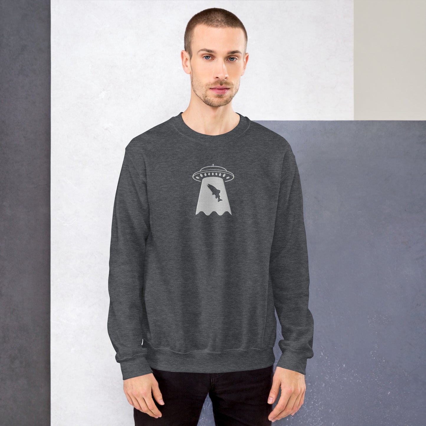 THE TROUT IS OUT THERE Unisex Sweatshirt