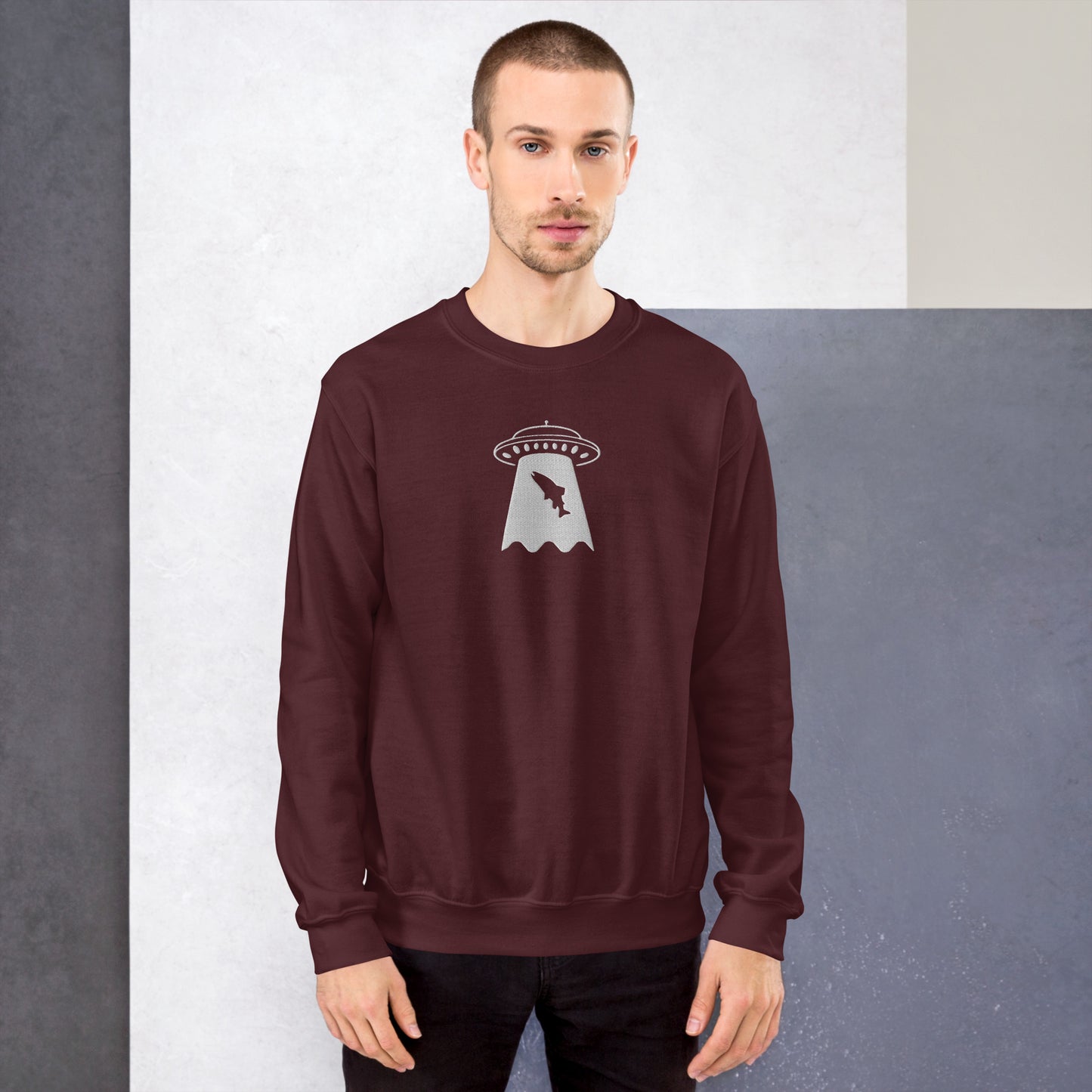 THE TROUT IS OUT THERE Unisex Sweatshirt