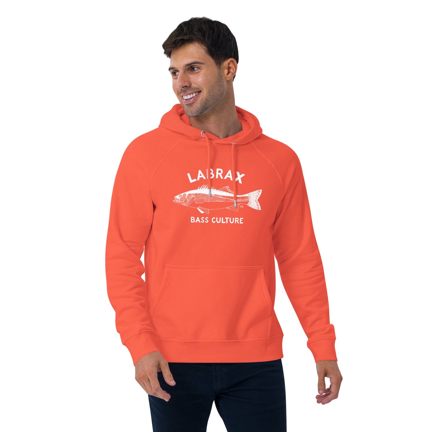 LANRAX Bass Culture Unisex eco raglan hoodie