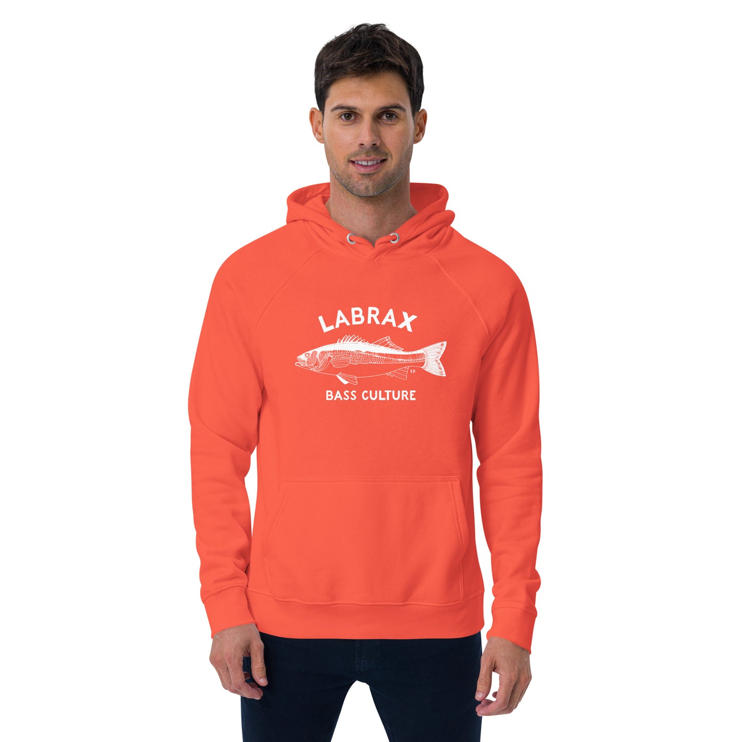 LANRAX Bass Culture Unisex eco raglan hoodie