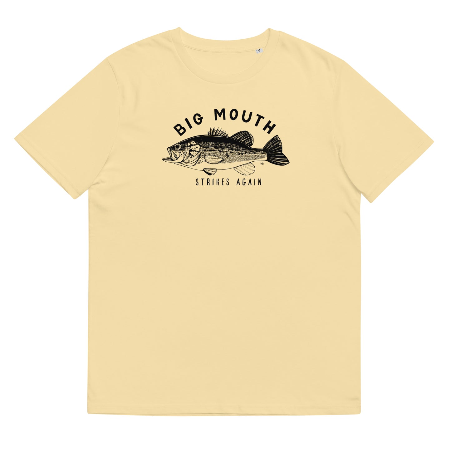 Bass / Big Mouth Strikes Again Unisex organic cotton t-shirt