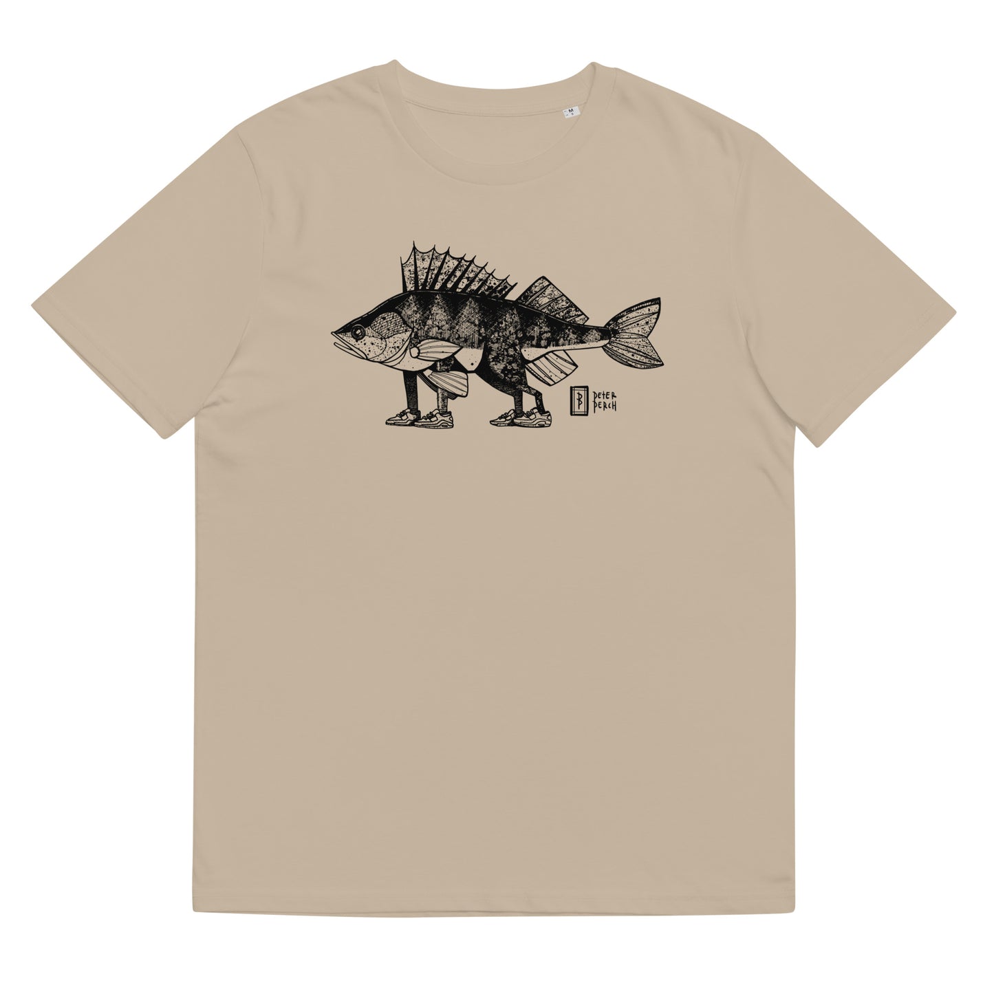 PERCH WITH FEET unisex organic cotton t-shirt