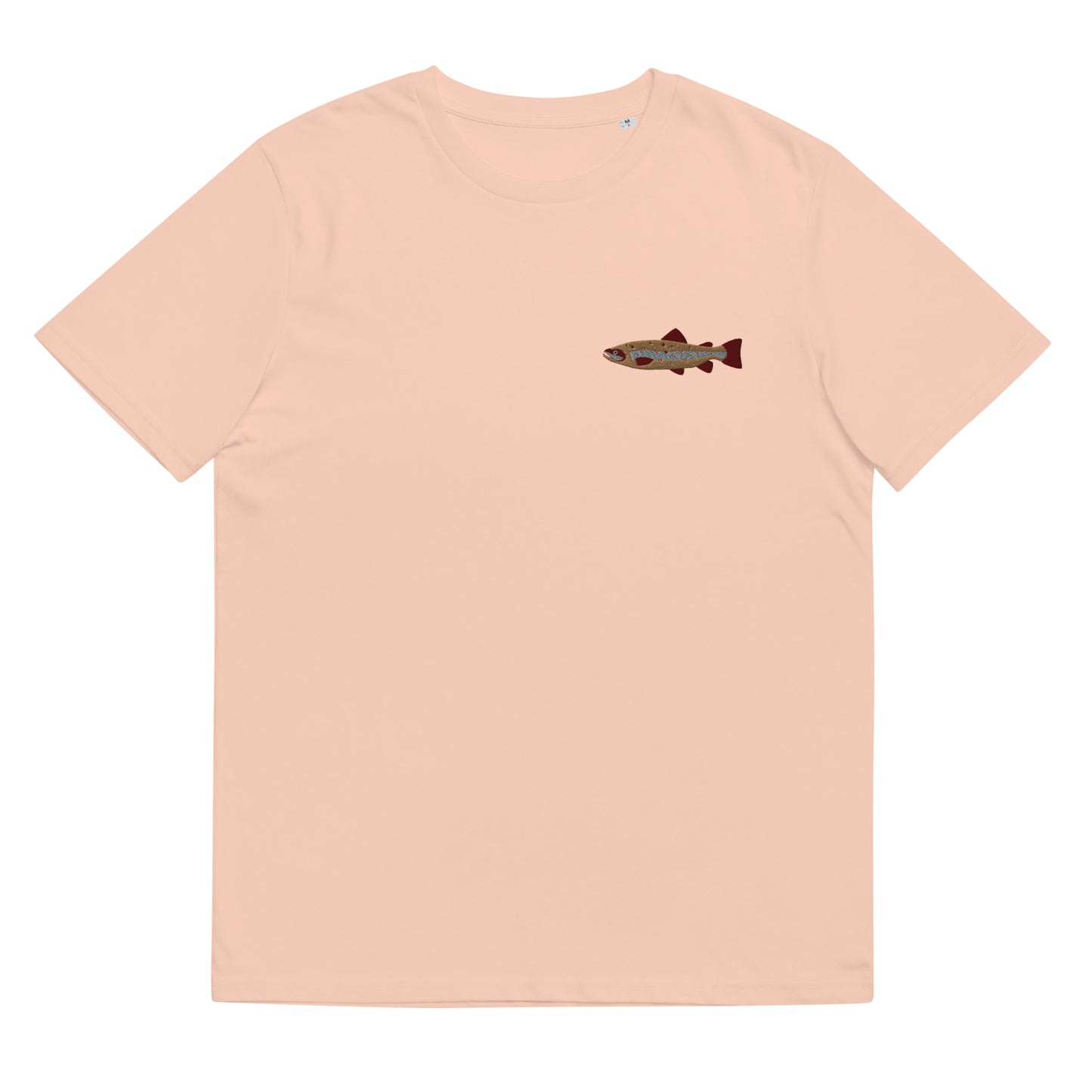 Brown Trout Unisex organic cotton t-shirt