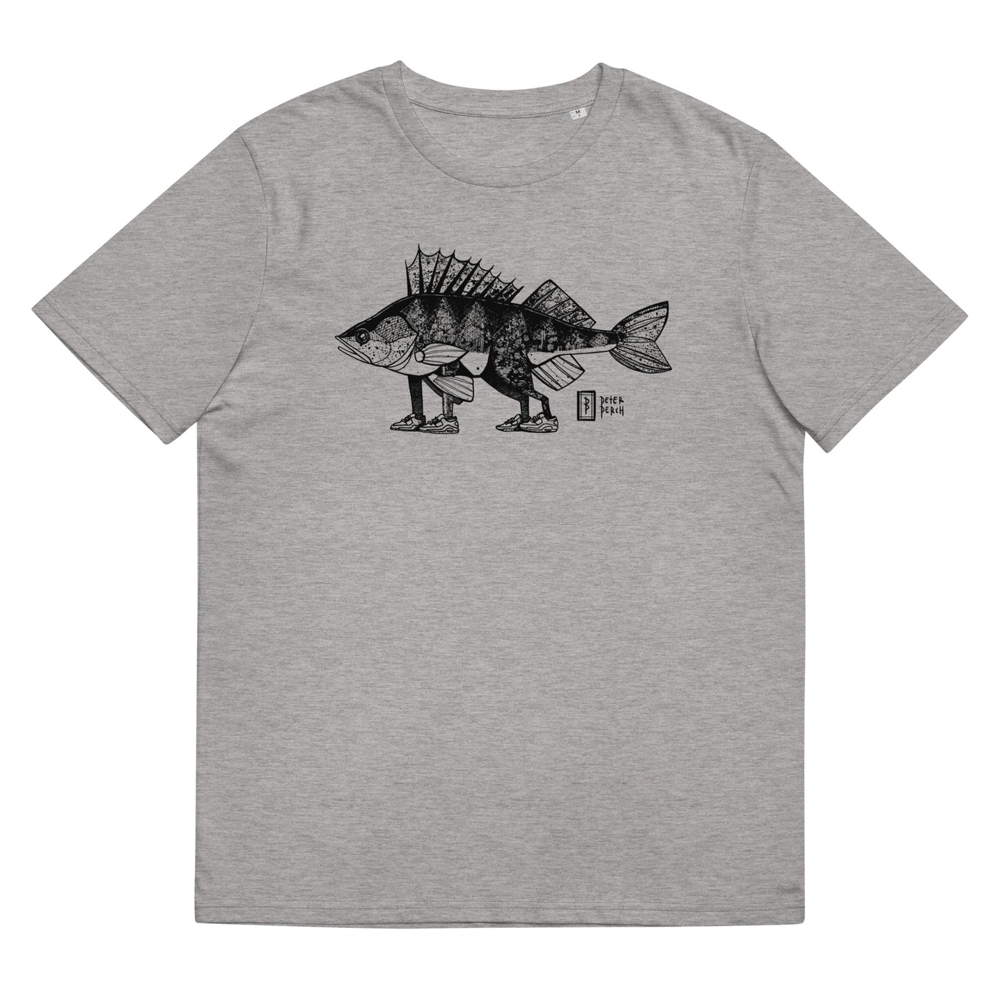 PERCH WITH FEET unisex organic cotton t-shirt