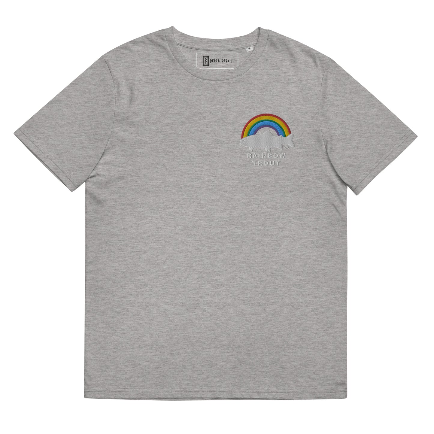 Rainbow Trout Unisex organic cotton t-shirt