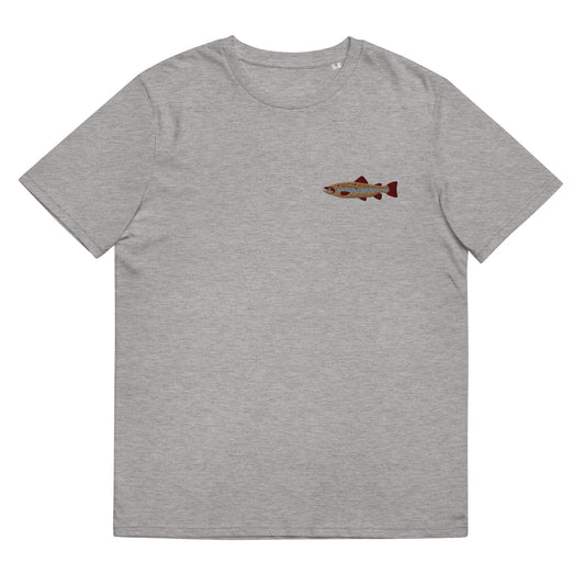 Brown Trout Unisex organic cotton t-shirt