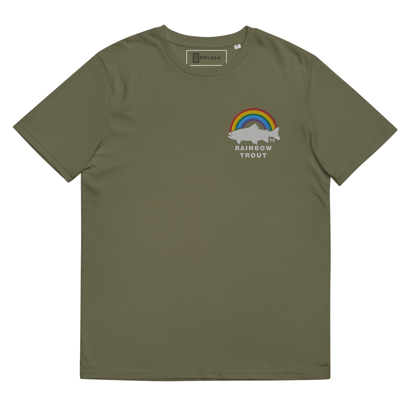 Rainbow Trout Unisex organic cotton t-shirt