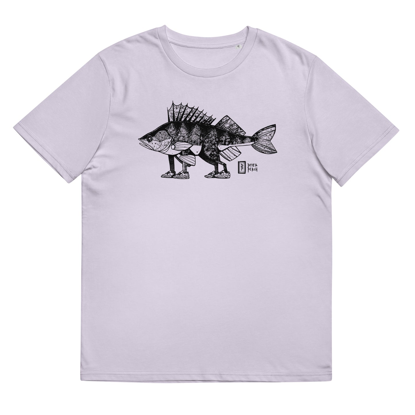 PERCH WITH FEET unisex organic cotton t-shirt