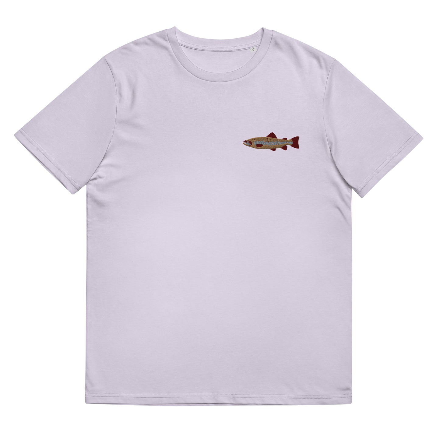 Brown Trout Unisex organic cotton t-shirt