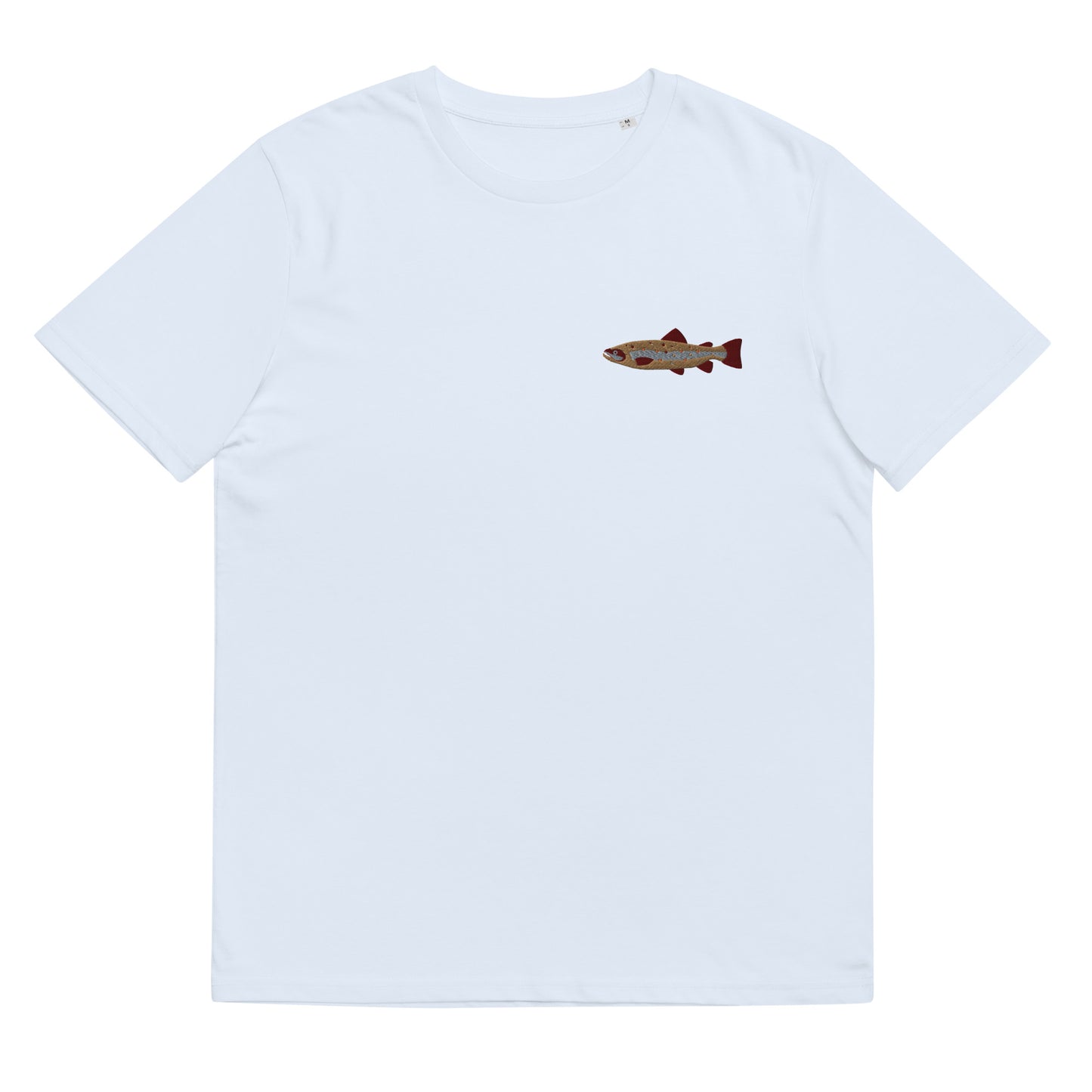 Brown Trout Unisex organic cotton t-shirt