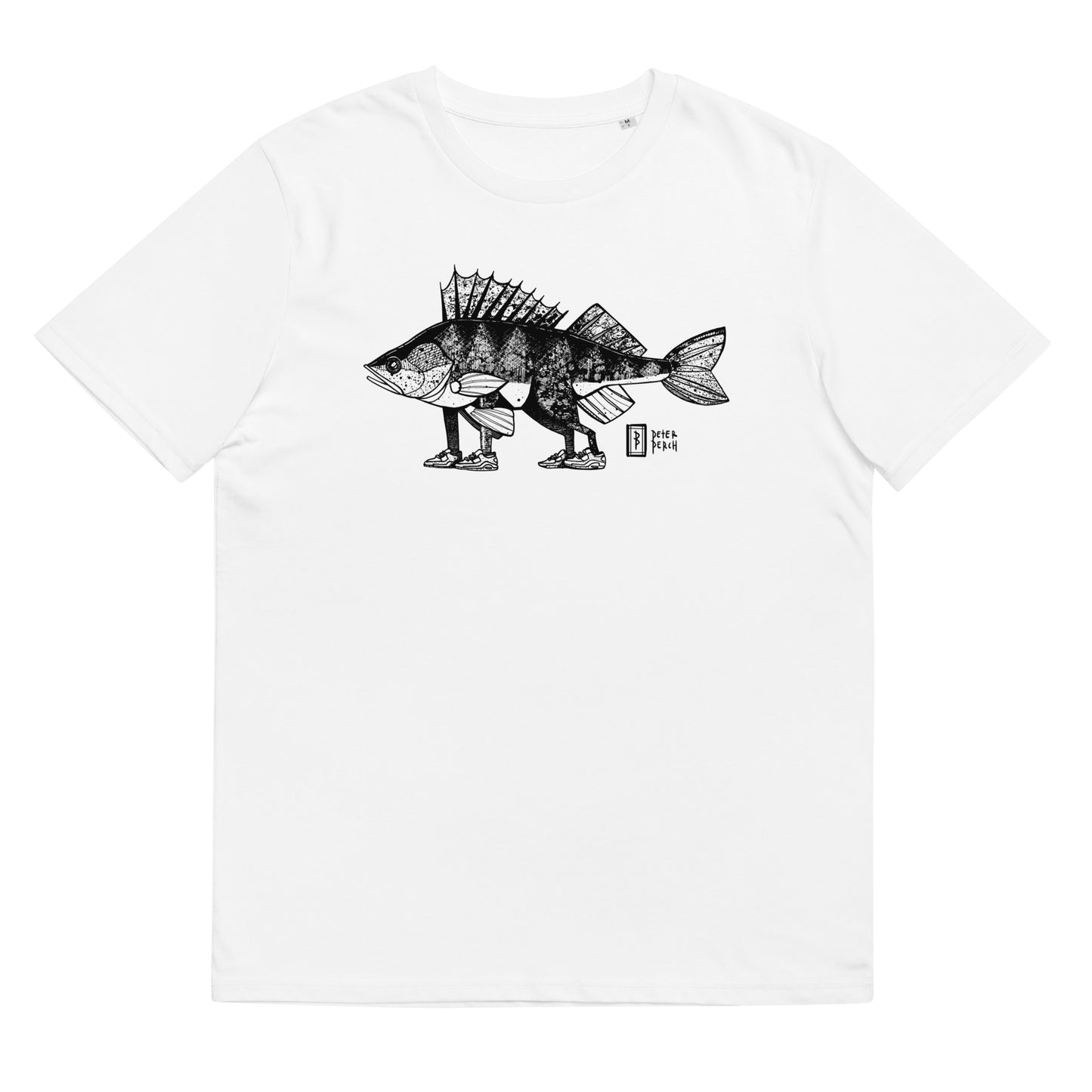 PERCH WITH FEET unisex organic cotton t-shirt