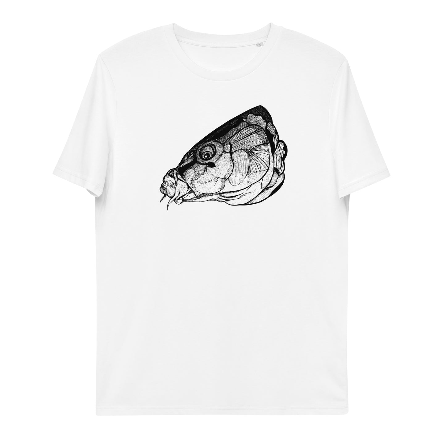 Carp Head Unisex organic cotton t-shirt