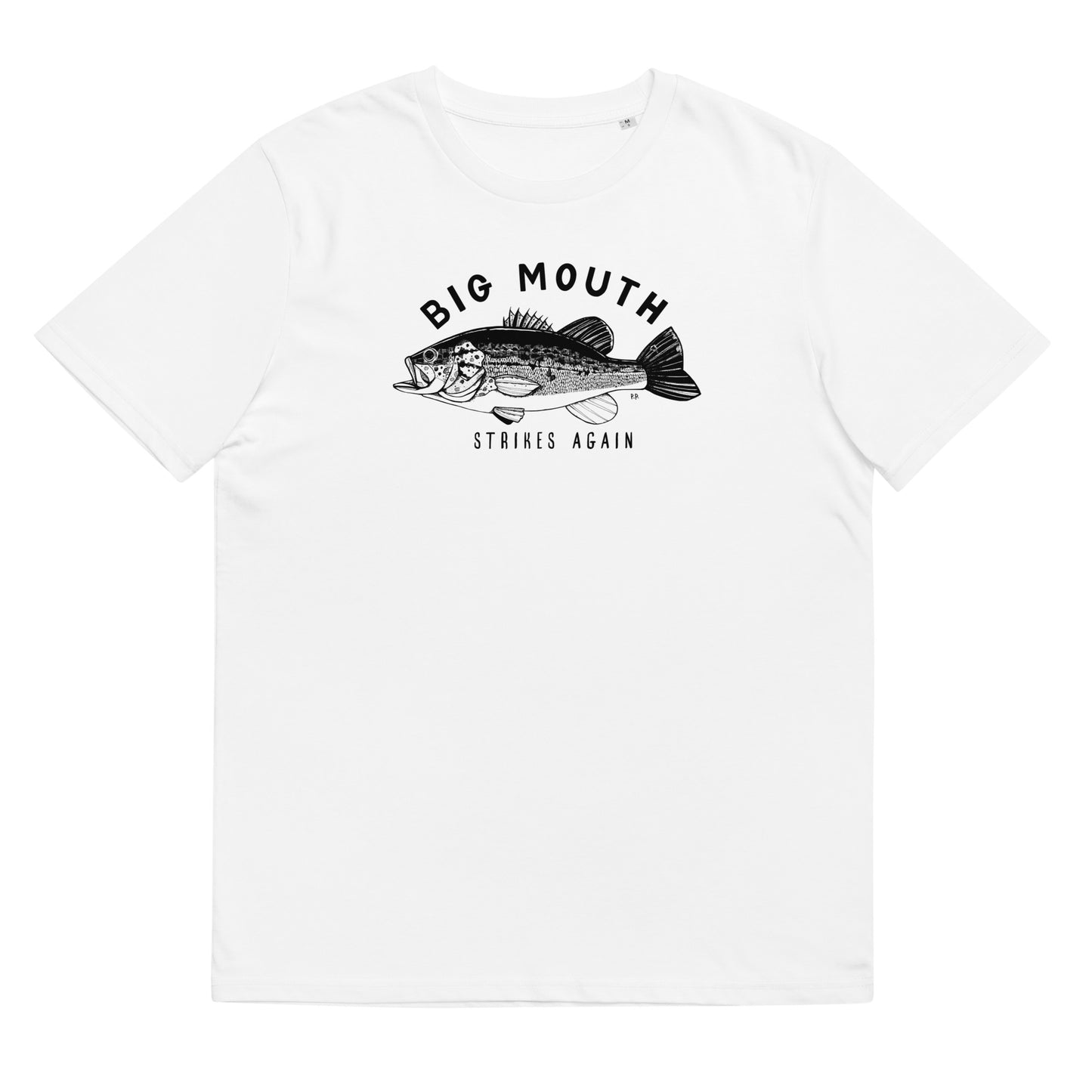 Bass / Big Mouth Strikes Again Unisex organic cotton t-shirt