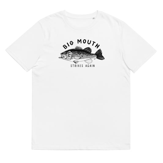 Bass / Big Mouth Strikes Again Unisex organic cotton t-shirt