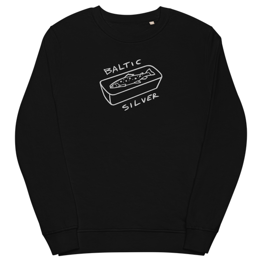 Baltic Silver Unisex organic sweatshirt