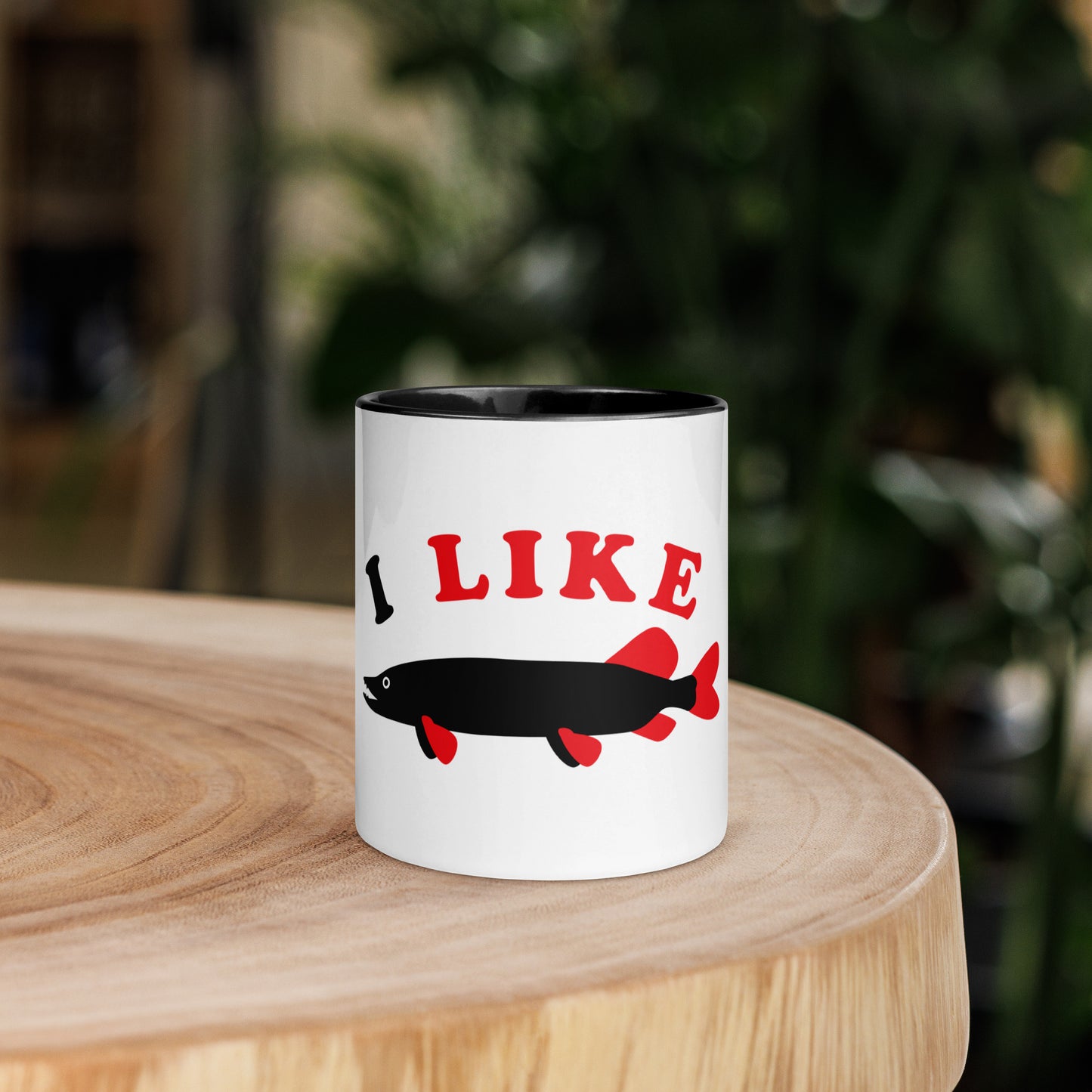 I Like Pike Mug with Color Inside